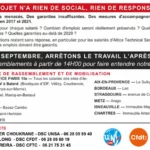 Grève du 24 septembre : le tract de l&rsquo;intersyndicale