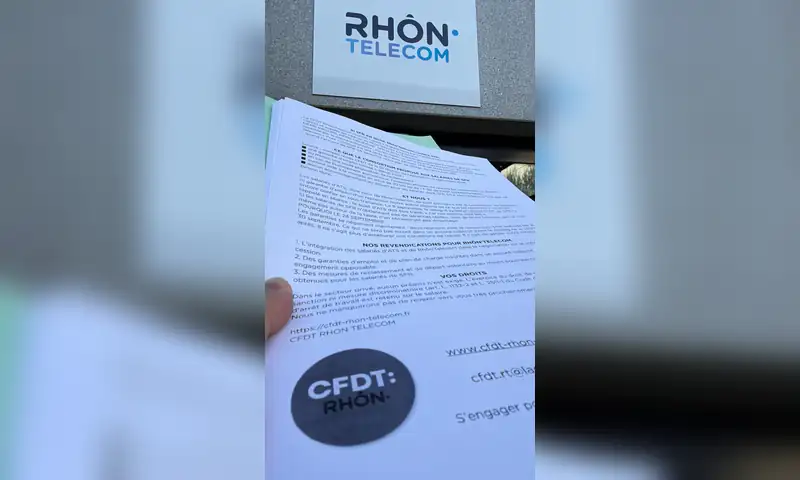 Tractage à Saint-Priest : « Si SFR est lâché, Rhôn&rsquo;Telecom coulera avec »